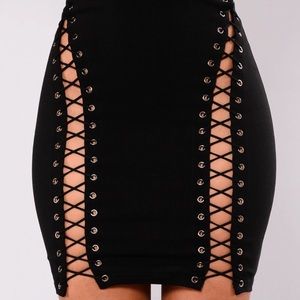 Lace up Skirt
